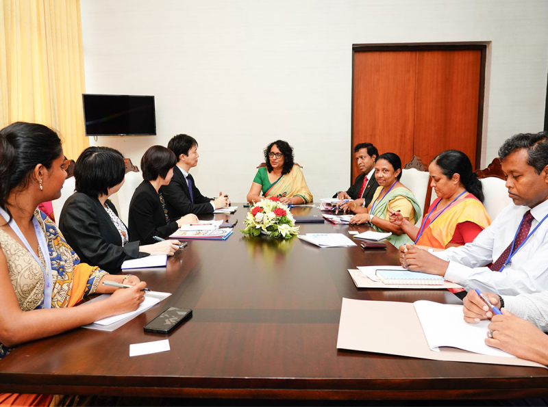 Strengthening Japan-Sri Lanka Partnership in Education: Prime Minister Meets JICA Chief Representative